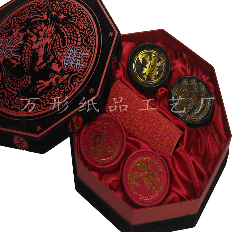 復古高端月餅包裝禮盒 廣州天河萬形紙品工藝廠的精湛工藝之作